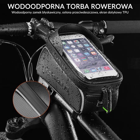 Torba na Ramę Roweru z Ekranem Dotykowym 6.5 Cala