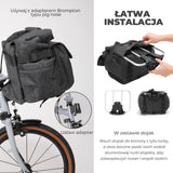 Torby Na Kierownicę Nadaje Się Do Rowerów Składanych Duża Pojemność 9,7-15 L