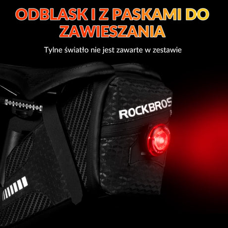 Torby Podsiodłowe  Odblaskowa i Odporna na Zużycie 0,8L