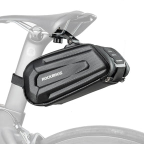ROCKBROS Torby Podsiodłowe Twarda Skorupa z Podwójnym Zamkiem Błyskawicznym 1.7L Torby podsiodłowe