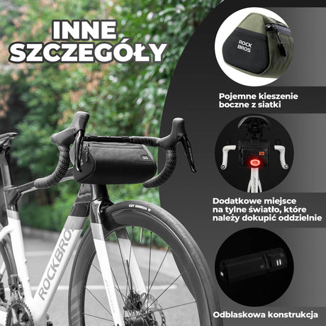 Torby na Kierownicę Dwa w Jednym Odłączane -081