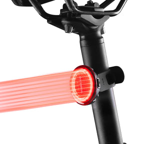 ROCKBROS Tylne Światło Rowerowe Inteligentny Czujnik Hamulca Światła rowerowe