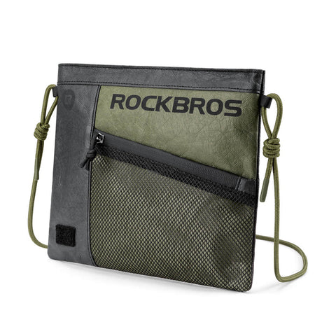 ROCKBROS Tyvek® Torby na kierownicę — wodoodporna przyjazny dla środowiska z paskiem na ramię