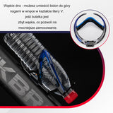 Uchwyty na Bidon Lekki Materiał PC Kolorowy 35g-FK-338