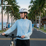 ROCKBROS Kask Rowerowy Rekreacyjny Zdejmowany Daszek I Gogle Magnetyczne-ZK-099 Kaski