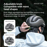 ROCKBROS Kask Rowerowy Rekreacyjny Zdejmowany Daszek I Gogle Magnetyczne-ZK-099 Kaski