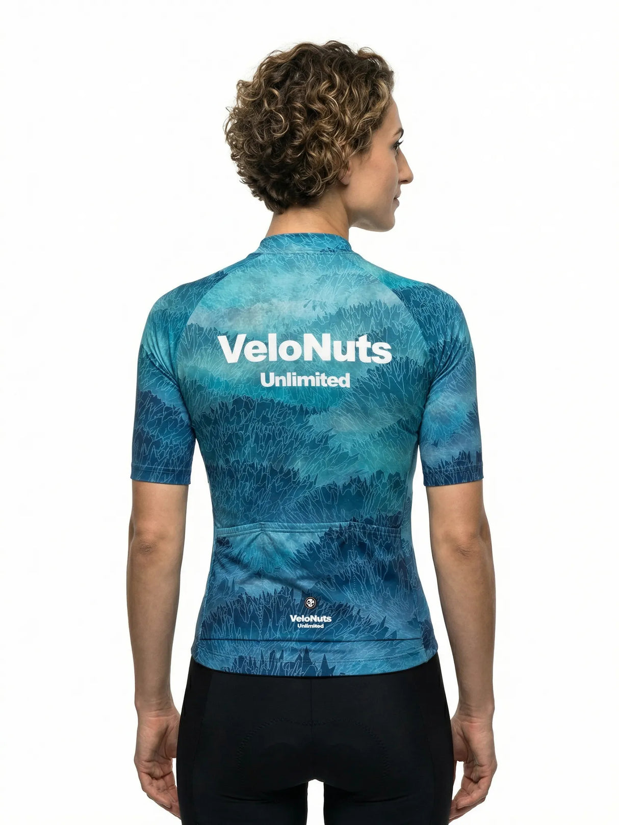 Velonuts Koszulki Damska i Męska - Liquid Terrain