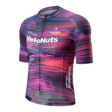 Velonuts Velonuts Męska Koszulka Rowerowa Velonuts Extra Short Krótki Rękaw, Fioletowa Koszulki