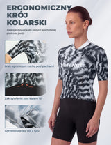 Velonuts Damska Koszulka Rowerowa Extra Short Krótki Rękaw