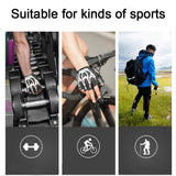 ROCKBROS ROCKBROS Rękawiczki Rowerowe z Połowy Palców Antypoślizgowe Amortyzujące Wstrząsy bez Palców Odblaskowe Jazda na Motocyklu Wędrówki Wędkarstwo Trening Rękawiczki