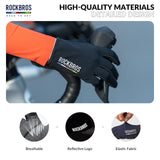 ROCKBROS Road-to-Sky Rękawiczki Kolarskie z Ekranem Dotykowym na Cały Palec Oddychające-TLS001 Rękawiczki