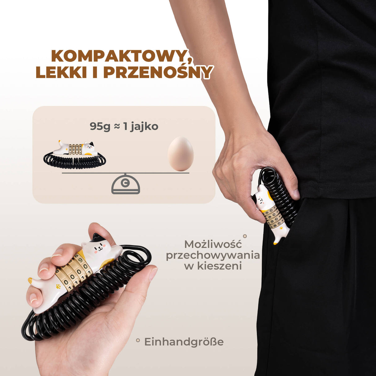 Zapięcia Szyfrowy do Kasku w Kształcie Kota dla Dzieci 