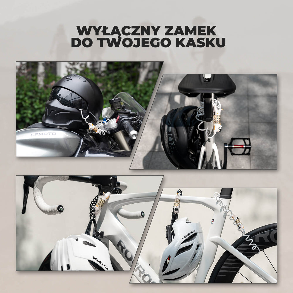 ROCKBROS Zapięcia Szyfrowy do Kasku w Kształcie Kota dla Dzieci -LKXM241 Zapięcia