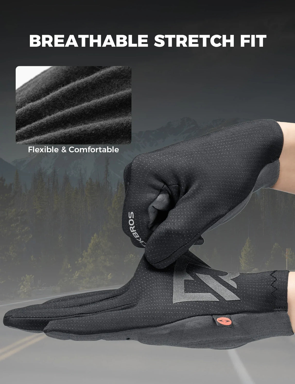 ROCKBROS ArrowGrip Zimowe Rękawiczki Rowerowe