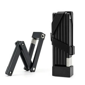 ROCKBROS mini folding bike lock with mount