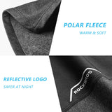 ROCKBROS Zimowa Kominiarka Rowerowa, Kominiarka z Rondem, Wiatroszczelna, Ciepła, Chusta Trójkątna, Ochrona Ust, do Sportów na Świeżym Powietrzu, Jazdy na Rowerze, Motocyklu, Jazdy na Nartach Kominiarki