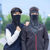 ROCKBROS Zimowa Kominiarka Rowerowa, Kominiarka z Rondem, Wiatroszczelna, Ciepła, Chusta Trójkątna, Ochrona Ust, do Sportów na Świeżym Powietrzu, Jazdy na Rowerze, Motocyklu, Jazdy na Nartach Kominiarki