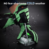 ROCKBROS ROCKBROS Rękawiczki grzewcze akumulatorowe, zimowe ogrzewacze do rąk z ekranem dotykowym dla mężczyzn i kobiet Rękawiczki