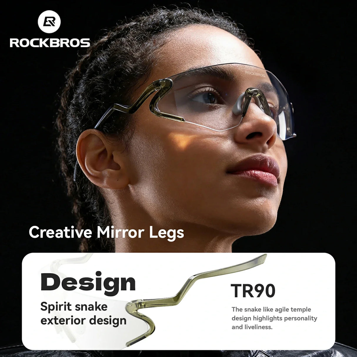 Photochromic Cycling Sunglasses with UV400 Protection