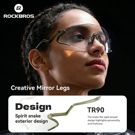 Photochromic Cycling Sunglasses with UV400 Protection