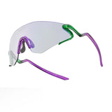 Photochromic Cycling Sunglasses with UV400 Protection#Color_Purple