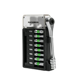 ROCKBROS Zestaw Naprawczy Klucz z Grzechotką Stal S2 -TG-8602 Narzędzia do naprawy roweru