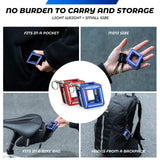 ROCKBROS Narzędzie 8 w 1 do Naprawy, Wielofunkcyjne, Przenośne Narzędzia do naprawy roweru