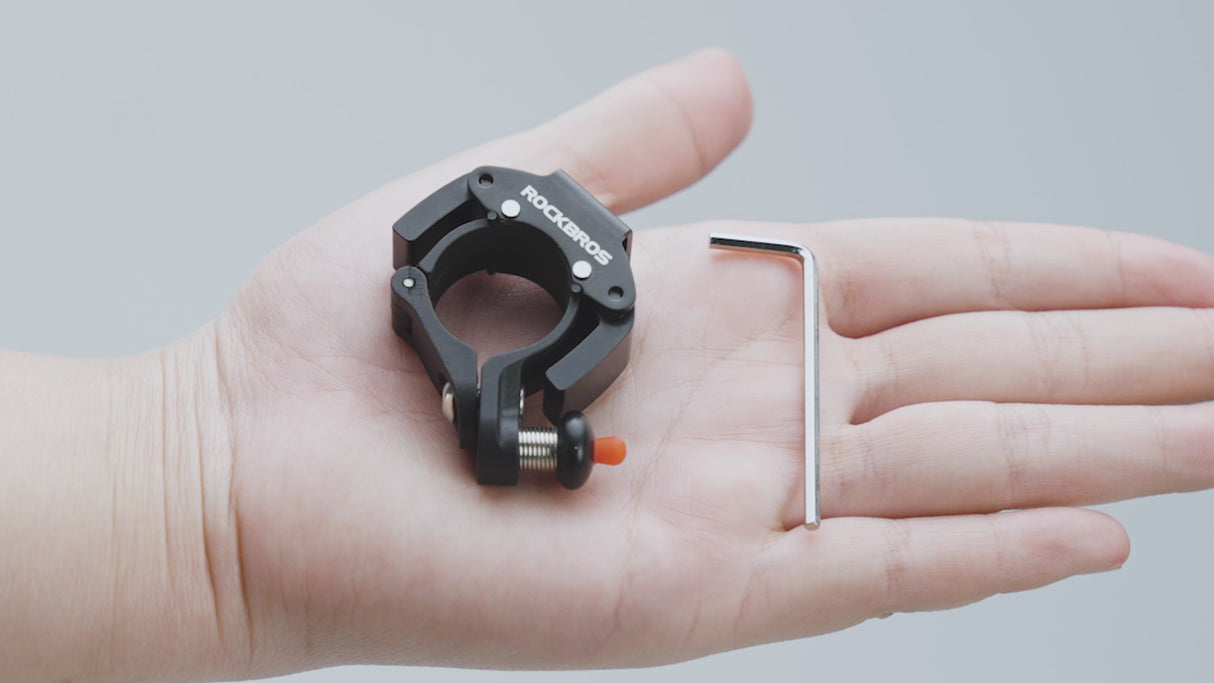 ROCKBROS Mini Dzwonek Rowerowy na Kierownicę 22,2mm Stop Aluminium Głośny 100db