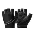 ROCKBROS S424 Half Finger Bike Gloves Breathable Cycling GlovesBlack M