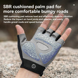 ROCKBROS S424 Half Finger Bike Gloves Breathable Cycling Gloves