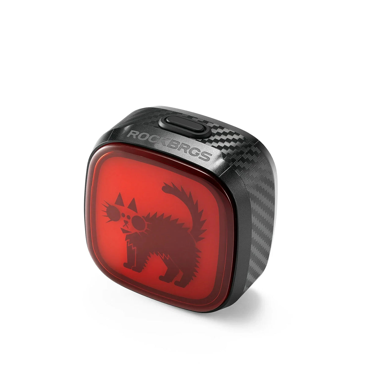ROCKBROS Lampka Rowerowa Tylna Emoji z Inteligentnym Czujnikiem Hamowania-Q2MAX Światła roweroweKot