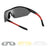 ROCKBROS Lekkie Okulary Sportowe z 3 Wymiennymi Soczewkami – SP402 Okulary i gogleCzarny