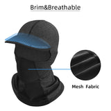 ROCKBROS ROCKBROS Kominiarka z daszkiem pod kask Ochrona UV Szybkie suche lato do jazdy na rowerze Wędkowanie Sporty na świeżym powietrzu, Unisex Kominiarki