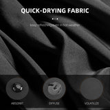 ROCKBROS ROCKBROS Kominiarka z daszkiem pod kask Ochrona UV Szybkie suche lato do jazdy na rowerze Wędkowanie Sporty na świeżym powietrzu, Unisex Kominiarki