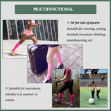 ROCKBROS ROCKBROS Pończochy Uciskowe Skarpety Sportowe, dla Kobiet i Mężczyzn, Zielone, Rozmiar S, do Biegania， Gra w Piłkę Nożną, Jazdy na rowerze, Turystyki Piesza itd. Skarpetka