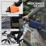 ROCKBROS Torba na Ramę Roweru Torba do Przechowywania Ramy z Paskiem na Ramię-071 Torby na kierownicę